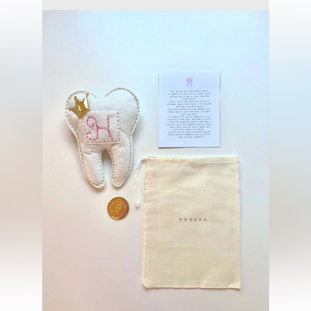 Custom Tooth Fairy Pillow